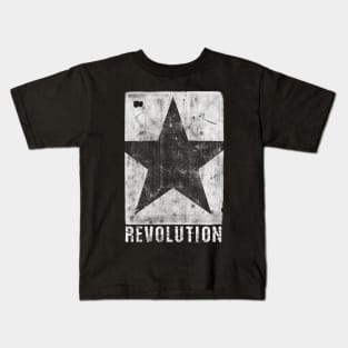 Black Star Revolution Kids T-Shirt